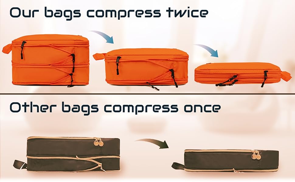 double compression bags