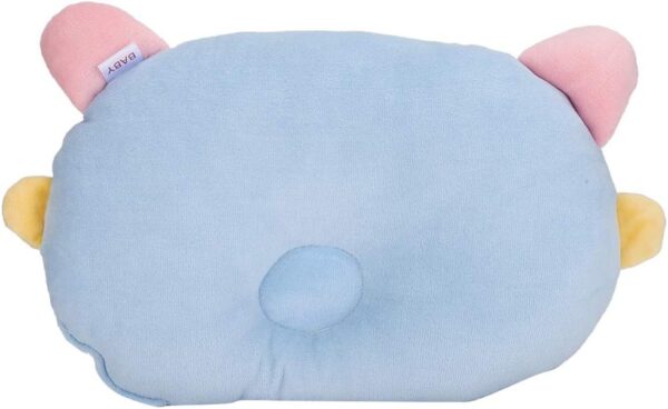 Cute Cartoon Pig Animal Shape Pet Pillow Naptime Sleeping Companion for Small Dogs and Cats Cat Dog Sleeping Pillows for Cervical Spine Protection(blue) - Image 6