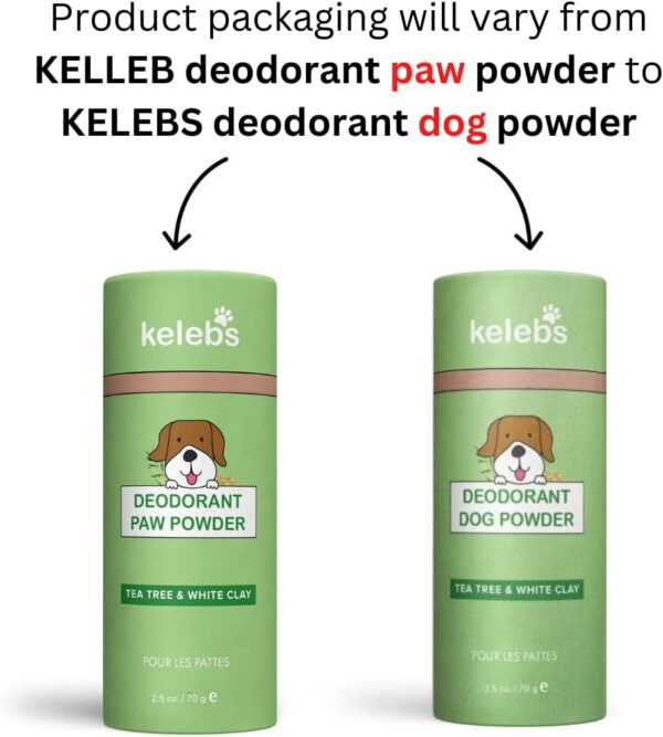 Dog Dry Shampoo Deodorant Powder Anti Itching & Fleas Smelly Dogs For Hair Skin Ear Paw & Baby Dogs Anti Licking Antifungal Yeast Infections Tea Tree Oil Talc Free With Organic White Clay No Plastic - Image 7