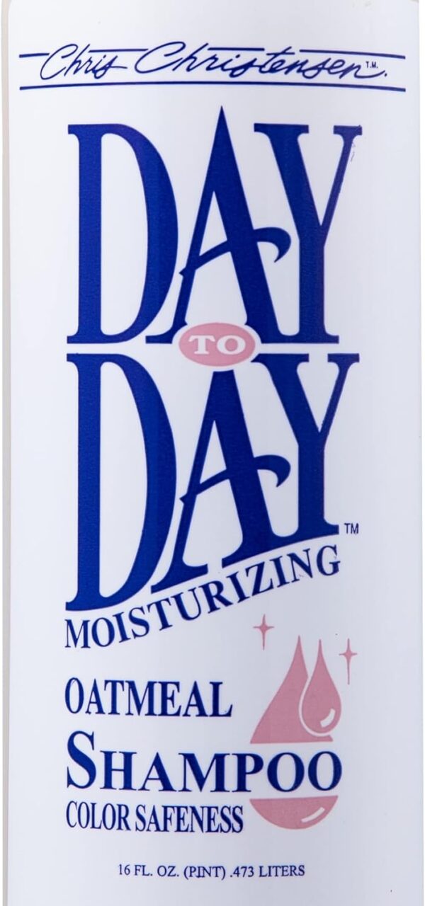 Chris Christensen Day To Day Moisturizing Dog Shampoo - Soothing Dog Shampoo for Itchy Skin - Moisturising & Cleansing Shampoo - Sensitive Dog Shampoo - Soothes Itchy & Irritated Skin, 473ml - Image 3