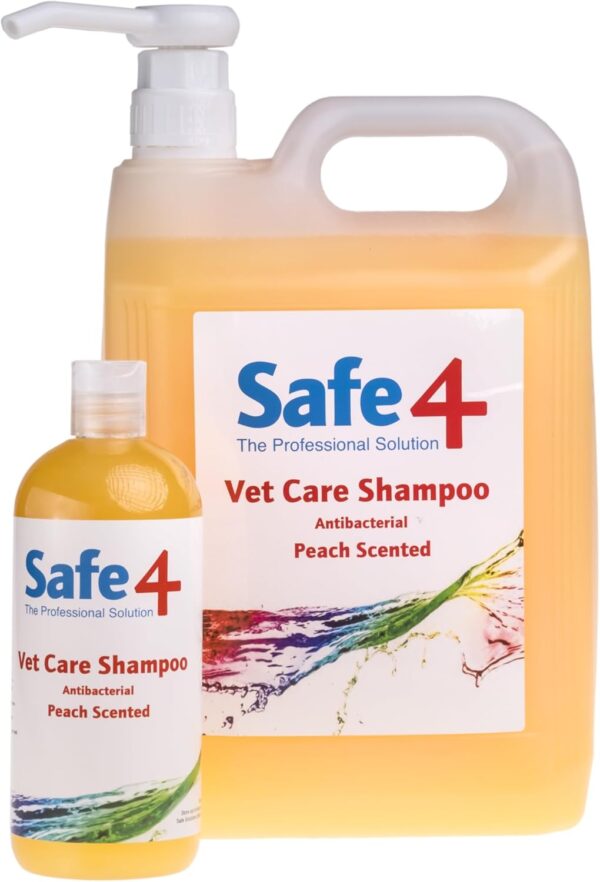 Safe4 Vet Care Shampoo (5L, Peach) - Image 3