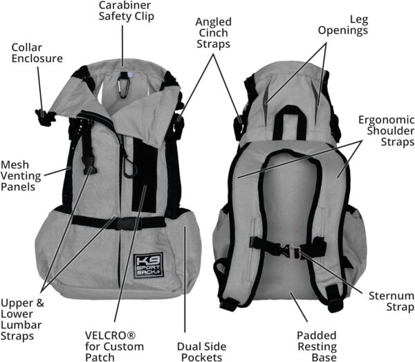 K9 Sport Sack | Dog Carrier Adjustable Backpack - Image 2