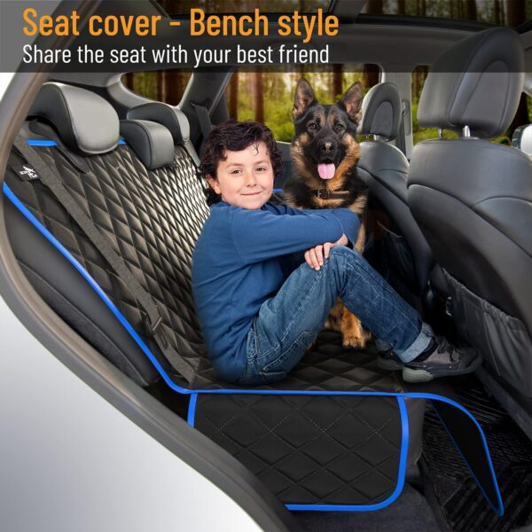 Active Pets Car Seat Cover for Dogs, Waterproof and Scratch-Proof Dog Car Seat Protector – Non-Slip Dog Hammock for Car and SUVs - Car Accessories - Image 4