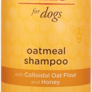 Burt's Bees for Pets Oatmeal Dog Shampoo - With Colloidal Oat Flour & Honey - Moisturizing & Nourishing, Cruelty Free, Formulated without Sulfates and Parabens, Made in USA, 16 Oz