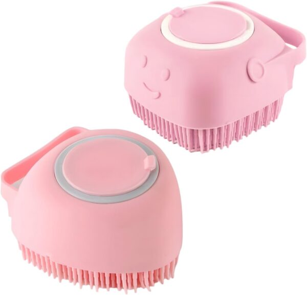 Dog Brush,Dog Brushes for Grooming,Dog Grooming Brush,Dog Comb,Dog Bath Brush,Puppy Brush,Undercoat Rake Dog,Dog Hair Brush,Dog Brush for Short Hair (Pink)