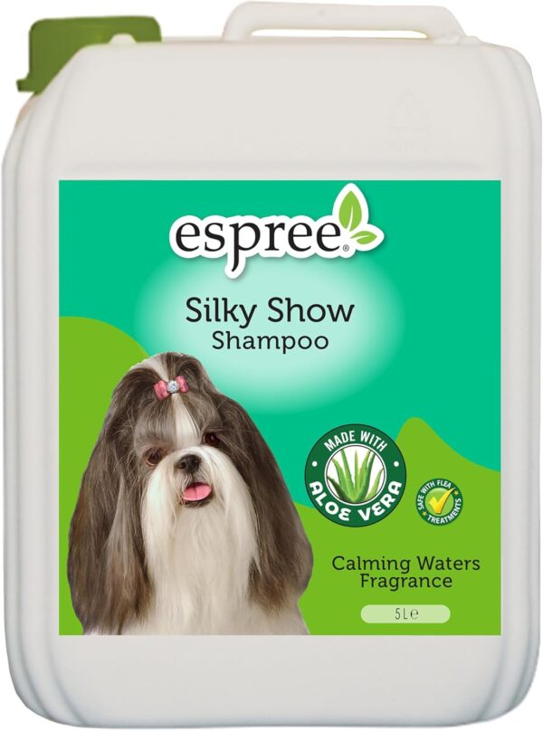 Espree Silky Show Shampoo for Dogs with Natural Safflower Oil & Silk Protein 5000ml