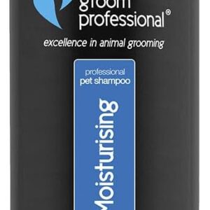 GROOM PROFESSIONAL Coconut Moisturising Dog Shampoo - Soothing Dog Shampoo for Itchy Skin - Sensitive Shampoo for Dogs - Nourishes & Restores Coat - For Smelly Dogs, 1 Litre