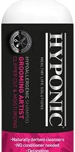 HYPONIC Grooming Artist Shampoo - Hypoallergenic Pet Shampoo for Groomers (Clipper Cut & Moisturizing 1,500ml)