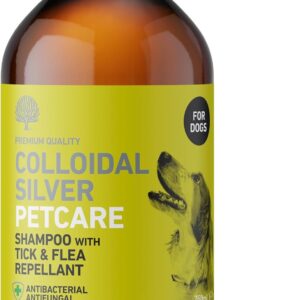 Nature's Greatest Secret Antibacterial Colloidal Silver Petcare Dog Shampoo - Now With Tick & Flea Repellent 250ml