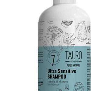 Pure Nature Ultra Sensitive Shampoo for Dogs and Cats by TAURO PROLINE | Coat Shampoo for Pets with Sensitive Skin, 400 ml