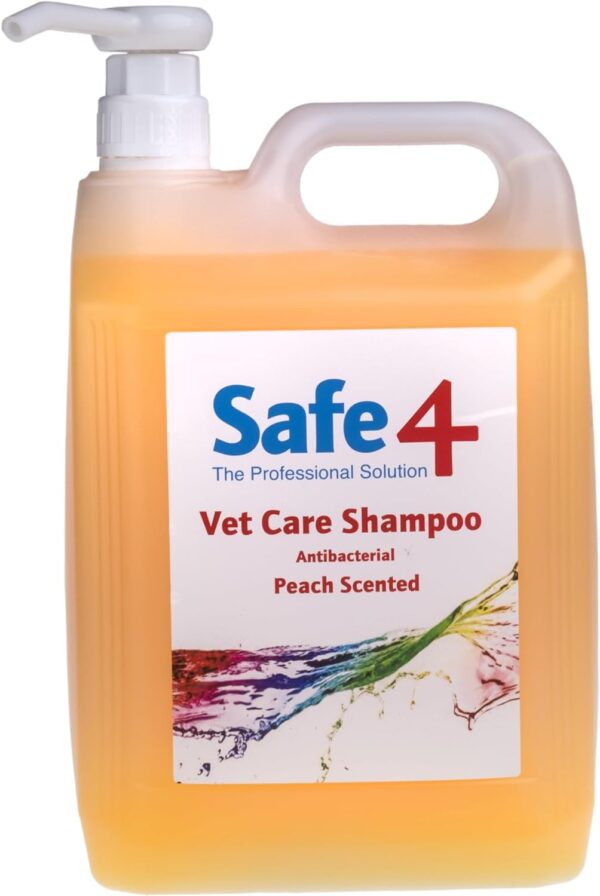 Safe4 Vet Care Shampoo (5L, Peach)