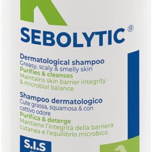 Virbac Sebolytic SIS Shampoo 250 ml for Skin with Symptoms by Severe Eythropoid