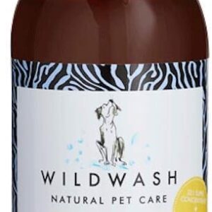 WildWash Deshedding Shampoo Fragrance No.2 For Dogs 300ml - For Healthy Hair Growth and Reduced Dandruff - Natural, Sulphate and Paraben-Free for Sensitive Skin - Concentrated Formula for 10-20 Washes