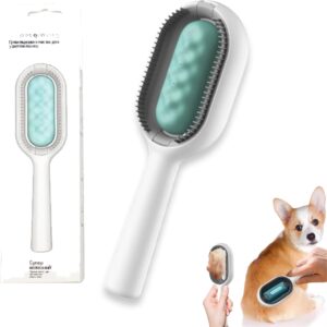 1 PCS Cat Hair Remover,Cat Brush,Cat Brushes for Long Haired Cats,Cat Grooming Brush,Dog Brushes for Shedding,Dog Grooming Brush,Cat Hair Brush,Cat Grooming,Pet Hair Brush(3 in 1)