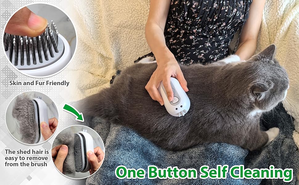 Cat Steam Brush