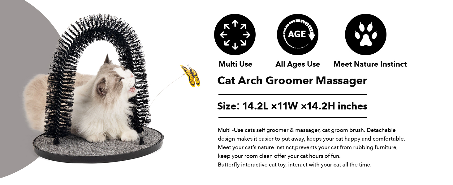 Arch Cat Groomer