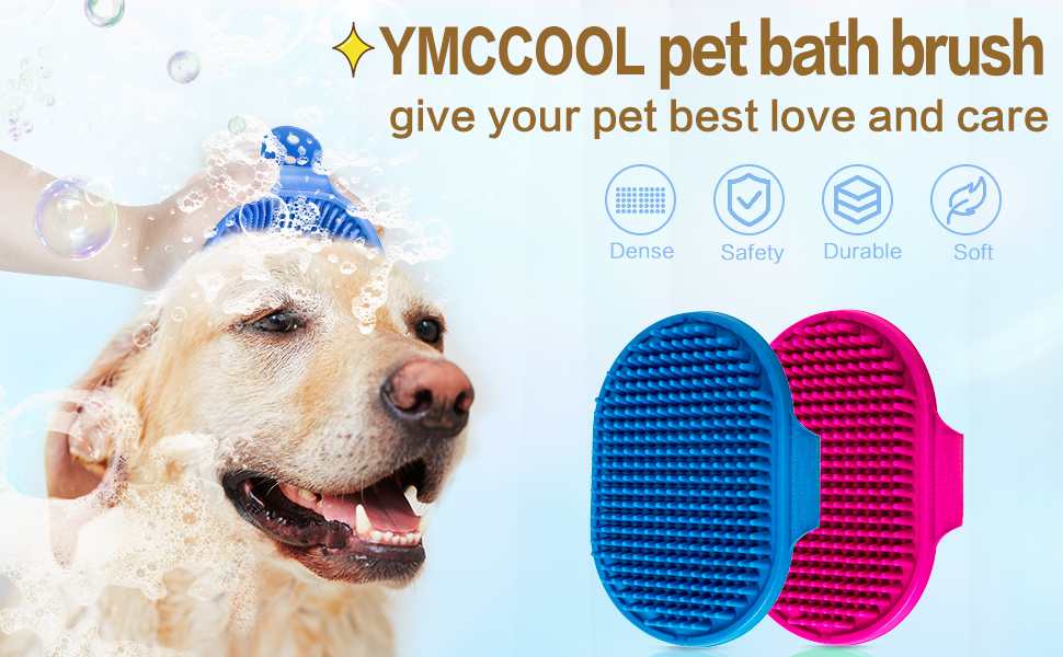 pet bath comb brush