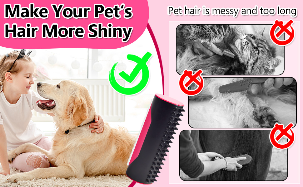 Dog Brush Cat Brush Grooming Comb