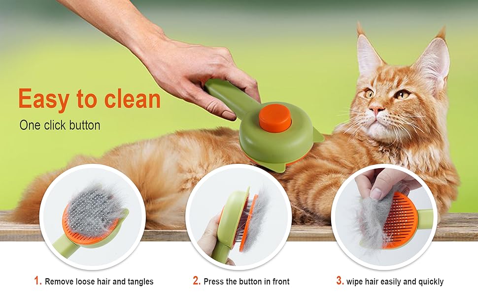 Cat Grooming Brush for Shedding