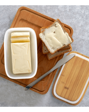 Butter Dishes with Lids for All Your Cooking Needs - Removable Silicone Seal