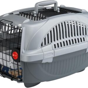 Ferplast Atlas 20 Deluxe Open Cat Carrier Dog Carrier, Secure and Practical, Durable, Open Top Design, Easy to Clean, Ideal for Travel, Pet Carrier up to 8 Kg. 57x37x33 cm.