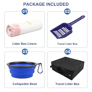 fodable litter box