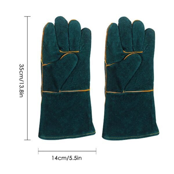 Cat Gloves Bite Proof - Dog Training Gloves,Multipurpose Pet Glove for Grabbing Reptile, Grooming, Trips To Vet, Puncture & Scratch Resistant Handling Glove - Image 4