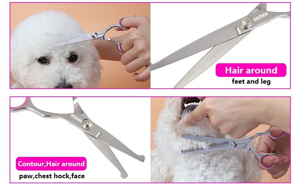 dog grooming scissors kit