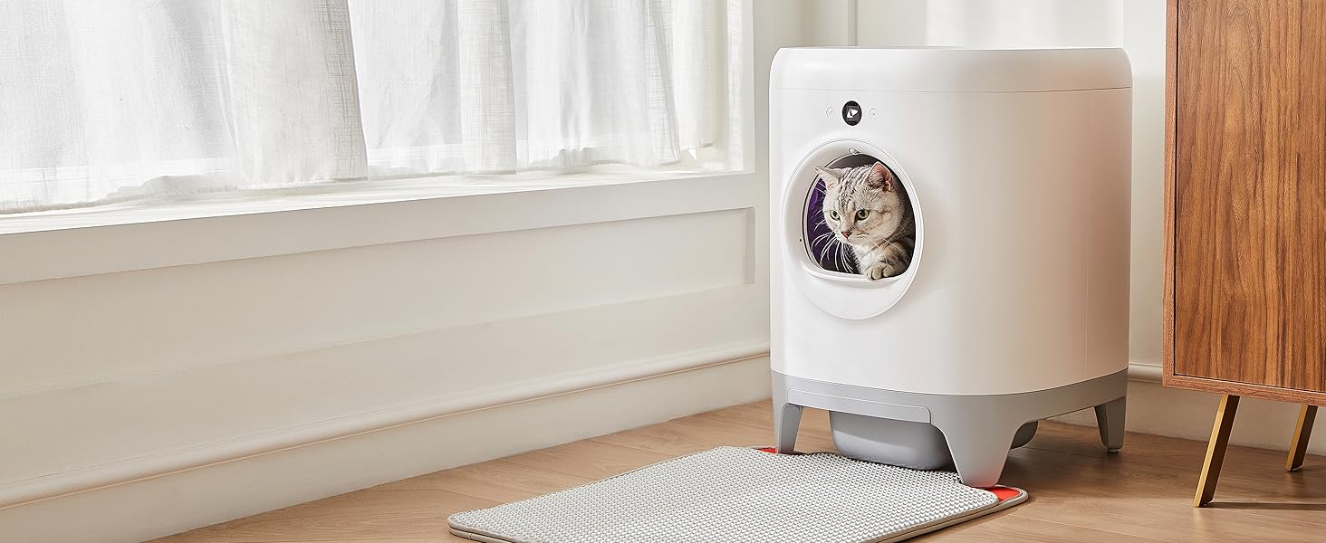 Purax Self Cleaning Cat Litter Box