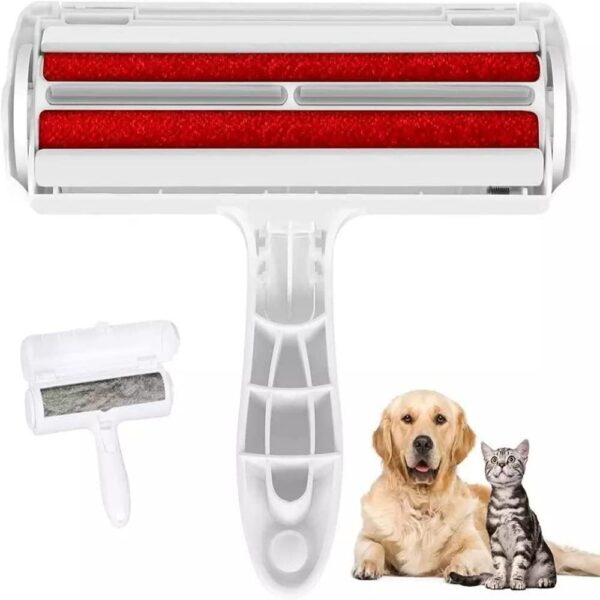 My Choice 3 in 1 Pet Hair Remover Plus and Grooming and Cleaning Gloves Usable For Couches, Beds, Cars, - Image 2