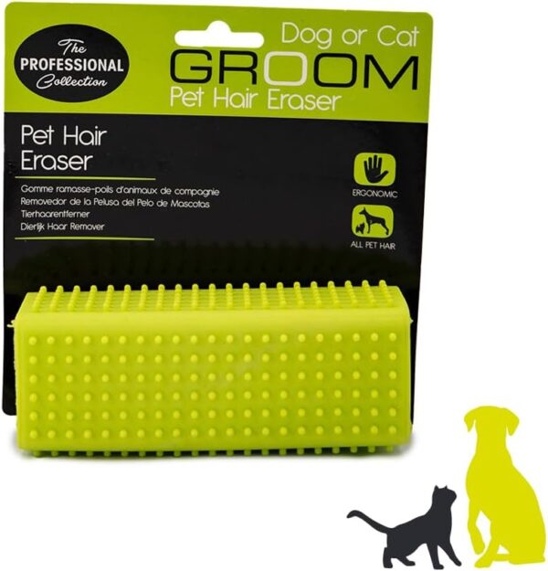 "Groom" Pet Hair Eraser to get rid of Cat and Dog hair from clothing - Image 3