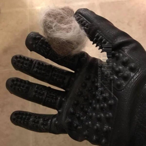 Horse Grooming gloves Pet Hair Cleaning Brush Comb for Dog Cat Hair Silicone Massage shedding gloves Brush Pet Shedding Tools - Image 5