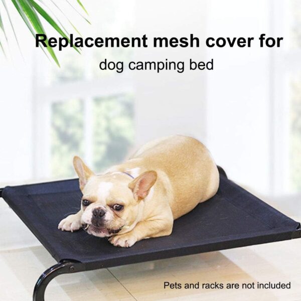 Faderr Cooling Elevated Dog Bed, Portable Raised Pet Cot, Original Pet Cot Elevated Bed, Chew Proof Elevated Dog Bed with Washable & Breathable Mesh for Dogs/Cats(size:M) - Image 3