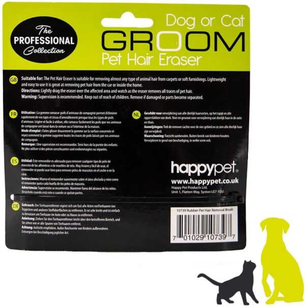 "Groom" Pet Hair Eraser to get rid of Cat and Dog hair from clothing - Image 4