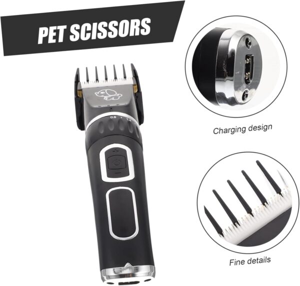 Ipetboom 5 Sets Pet Clipper Electric Razor Grooming Clippers for Dogs Professional Pet Hair Clippers Electric Dog Clippers Electric Paw Hair Trimmer Power Tool Dog Pet Cat Abs - Image 5