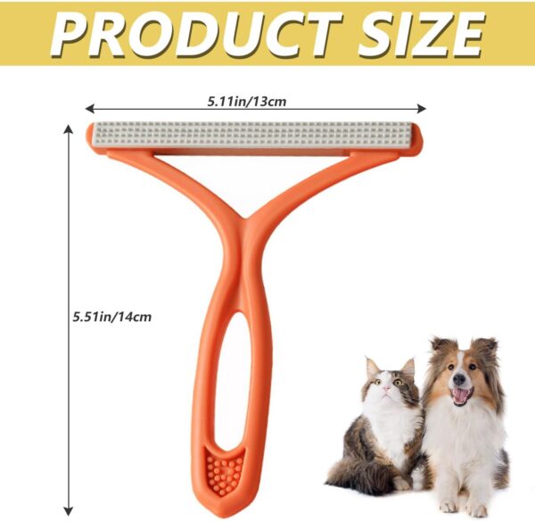 Pet Hair Remover Reusable Cat Dog Hair Remover For Carpet Lint Remover Carpet Cat & Dog Hair Remover for Clothes Carpets Furniture Sofa Cashmere and Pet hair on other fabrics - Image 2