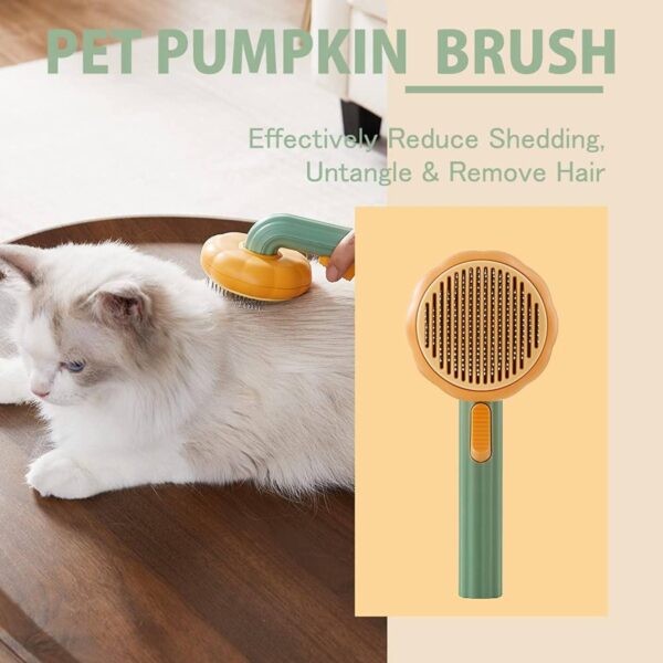 Cat Brush Dog Brush-Dog Combs for Grooming,Dog Brushes for Shedding and Grooming,Groomi Tool for Dogs,Dog Hair Brush for cats,Dog Brush for Long Haired Dogs,Dog Brush for Short Hair Dog Grooming Brush - Image 3