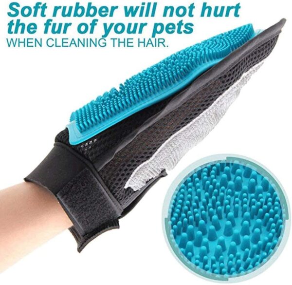 Animal Massage Hair Removal Dog Bath Glove - Dog Cat Hair Comb - Cleaning Brush Comb - Pet Grooming Products - Image 2