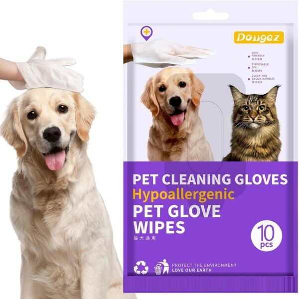 HMLTD Pet Bath Gloves - Dog Bathing Gloves | Pet Grooming Spa Gloves Dog Bathing Gloves Dog Cleaning Mittens For Pet Accessories - Image 9