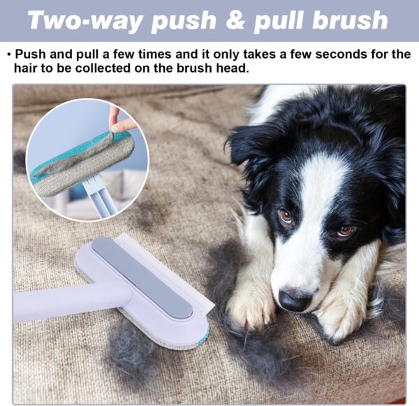 Multifunctional Pet Hair Remover 4 in 1 Pet Hair Removal Tool for Cat Dog Reusable Brush for Couch, Carpet, Cat Climber - Image 6