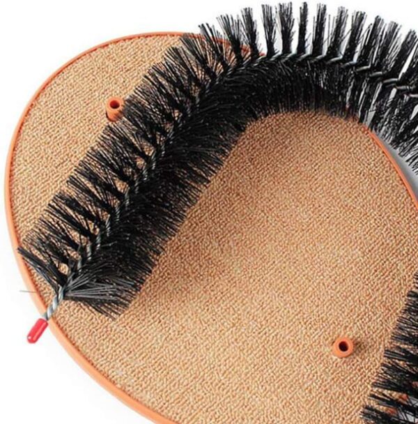 MINGZE Arch Cat Groom Self Grooming Cat Toy Cat Self Groomer, Massager and Cat Scratcher, Scratching Arch Kitten Massaging Pet Self Grooming Bristle Groomer Toy Perfect For Playing And Scratching - Image 8