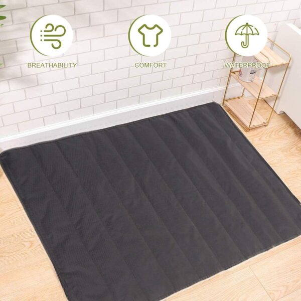 bangminda Waterproof Dog Mat, Large Washable Portable Dog Bed Cushion Pet Mattress, 100 X 70cm Collapsible Pet Blanket for Dog Puppy Cat Home Outdoor - Image 3