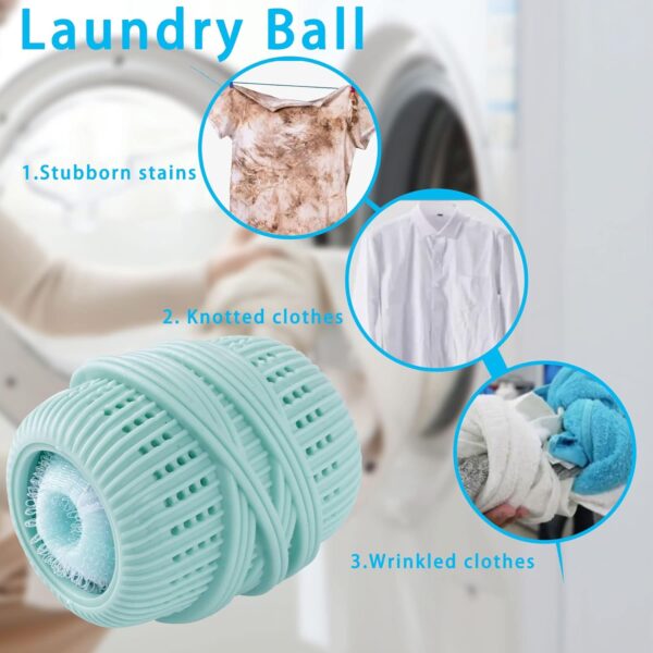 8PCS Pet Hair Remover and Laundry Ball Set, Reusable Dog Hair Remover for Laundry, Lint Catcher Laundry Ball in Washing Machine, Pet Hair Catcher for Clothes, Bedding - Image 5