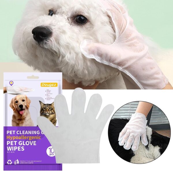 HMLTD Pet Bath Gloves - Dog Bathing Gloves | Pet Grooming Spa Gloves Dog Bathing Gloves Dog Cleaning Mittens For Pet Accessories - Image 3