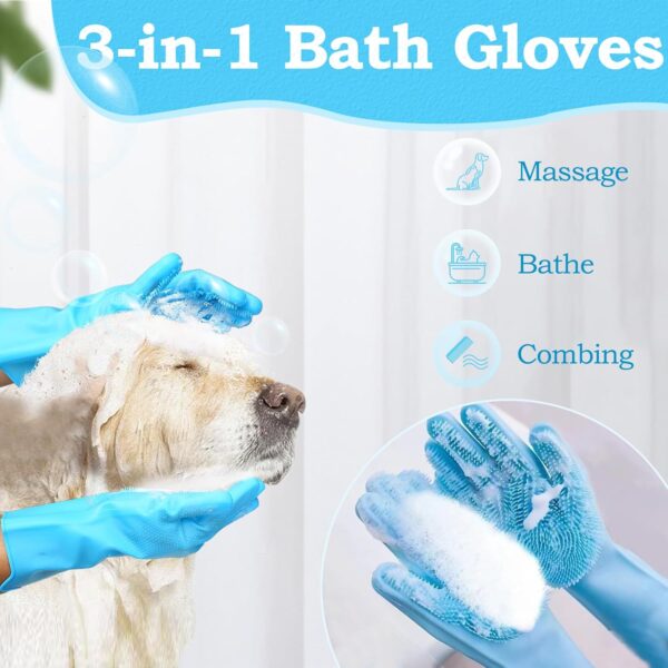 Aorplim Pet Grooming Gloves - Image 3