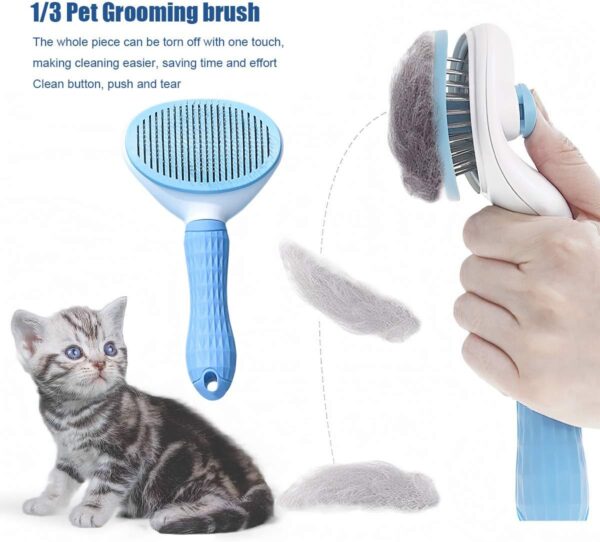 Begator Pet Washing Bathing Grooming Gloves Dog Cat Hair Remover Brush Hair Removal Gloves Pet Nail Nail Clippers - 3 in 1 Pet Washing Bathing Grooming Kit - Image 2