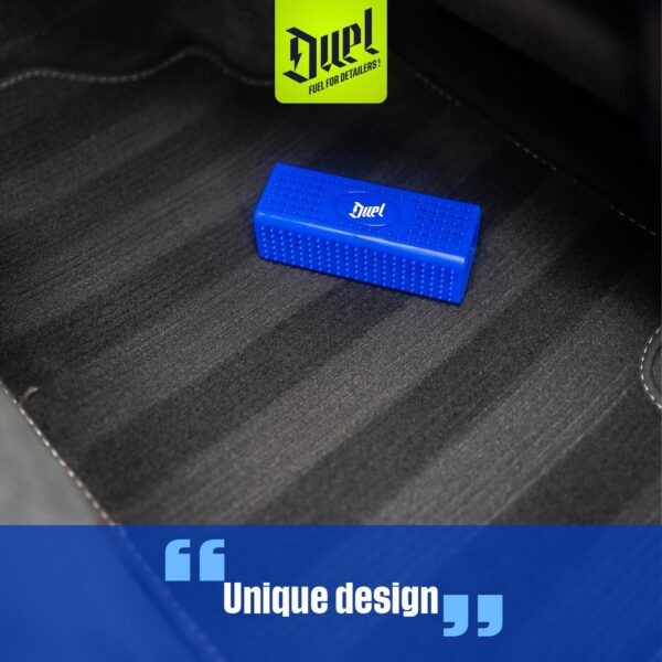 Duel Autocare Interior Pet Hair Remover | Car Carpet Cleaner | Removes Fluff, Fuzz, and Dust | Blue - Image 2