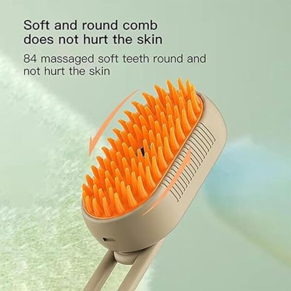 Defur Comb for Cats, Celery Pets Steam Brush, 3 in 1 Water Cat Brush, Cat Mist Brush, 2024 Upgrade Steamy Cat Brush - Image 3