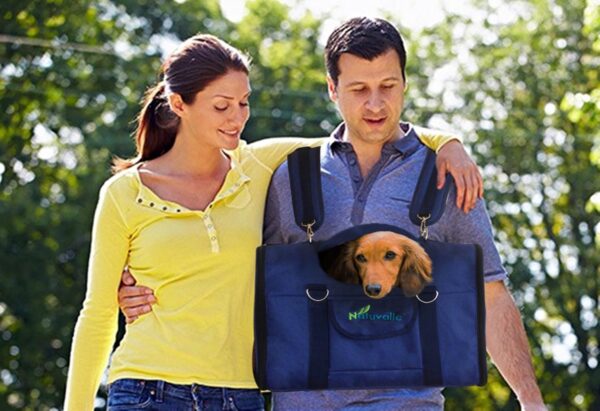 6-in-1 STURDY Dog Carrier Backpack, Front Pack, Shoulder Bag, Small Animal Carrier, 2 Cat Carriers, Large, Medium Cats & Dogs, Pet Travel Carrier, Dog Soft-Sided Carrier, Dog Carriers, Car Seat Crate - Image 4