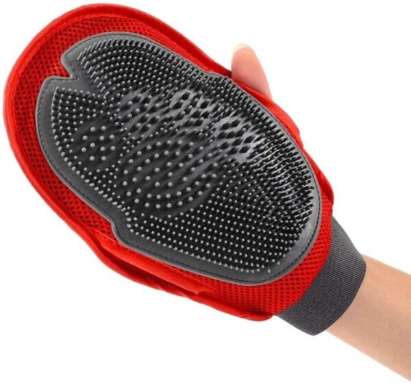 Dog Grooming Glove - Pet Dog Cat Massage Groom Stripping Hair Remover Brush